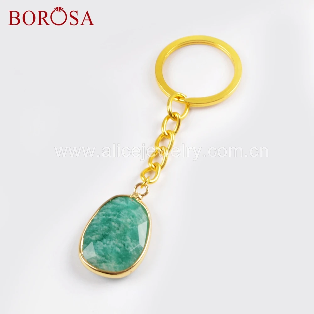 BOROSA 5 шт. оптовая продажа из друзы Ювелирные Украшения Ободок драгоценный камень