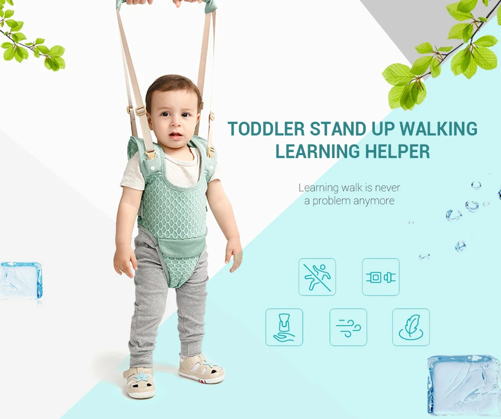 Детский ремень для обучения ходьбе, ходунки для малышей, стоячие ходунки для малышей, ремень с ремнем, ремень для обучения ходьбе