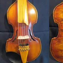 Барокко Стиль SONG Brand master 6*6 strings 1" viola d'Amore, богатый цвет#12374