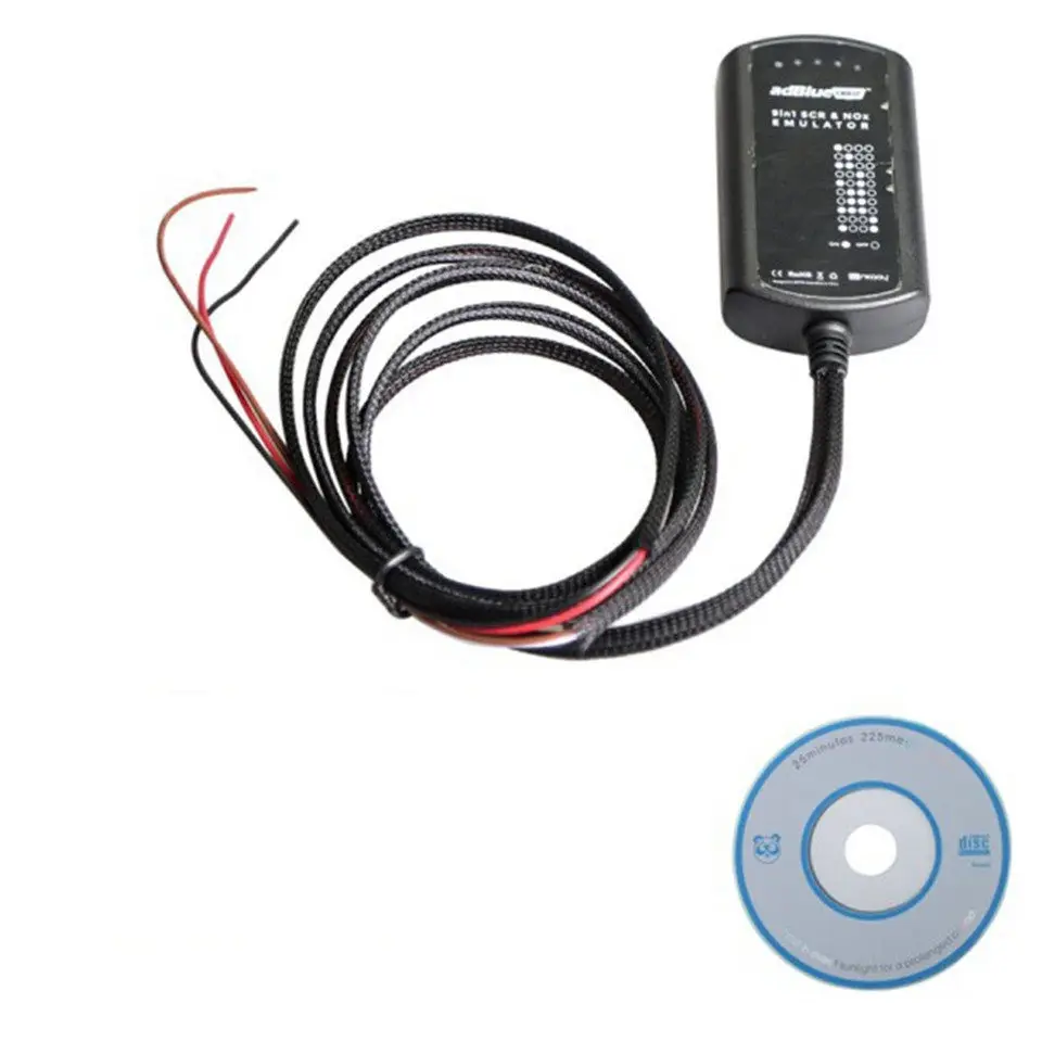 Adblue Эмулятор 9 в 1 поддерживает 9 грузовых марок 8 в 1 AdBlueOBD2 SCR& NOX коробка работает Евро 4 и 5 Ad синий нет необходимости программного обеспечения