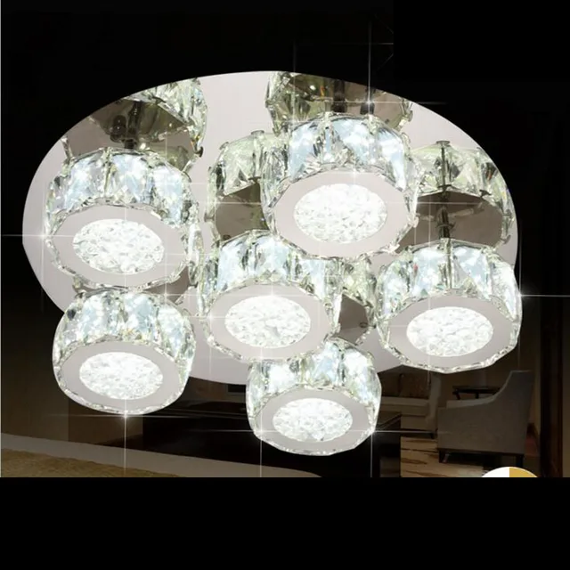 Big Deal Round LED crystal ceiling lamp bedroom living room atmosphere of the living room lighting fixture led ceiling lamps home lamps Big Deal Round LED crystal ceiling lamp bedroom living room atmosphere of the living room lighting fixture led ceiling lamps home lamps