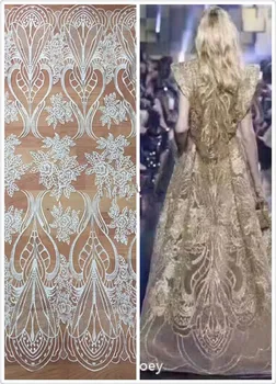 

fashion african net lace fabric Top quality SYJ-1143 pretty french net lace fabric for wedding