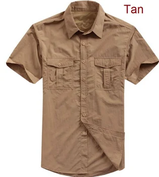 

Tactical Quick Drying Men's Short Sleeve Shirts Outdoor Camping Anti-UV Breathable Combat Military Hunting Accessories Shirt