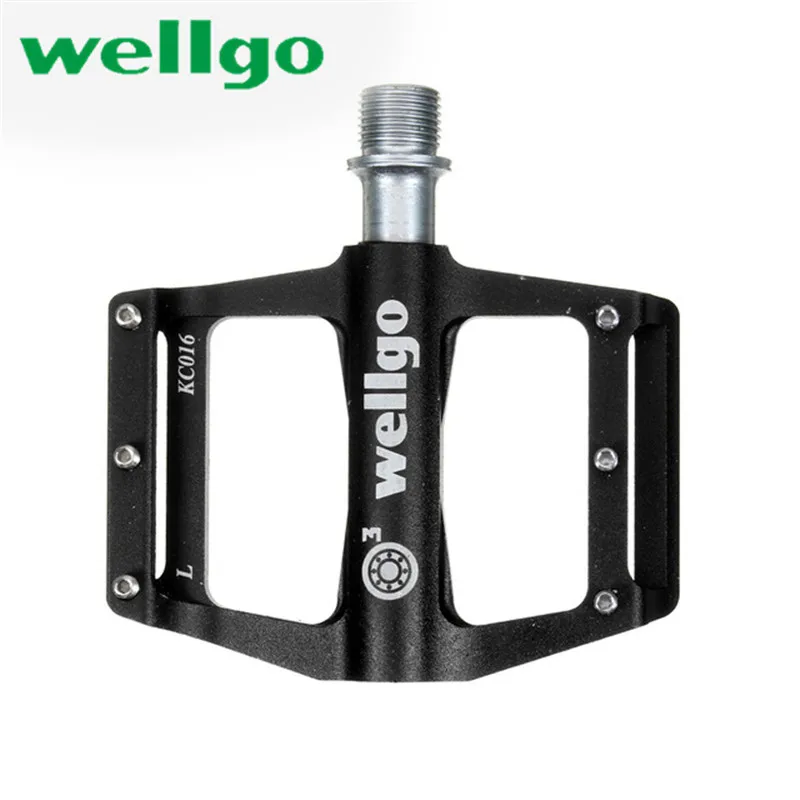WELLGO KC014 велосипедные педали алюминиевые ЧПУ MTB велосипед новая Сверхлегкая