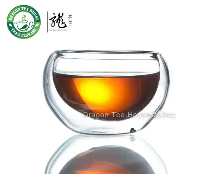 

Double-wall Clear Glass Teacup 50ml 1.7 fl oz FH-305B