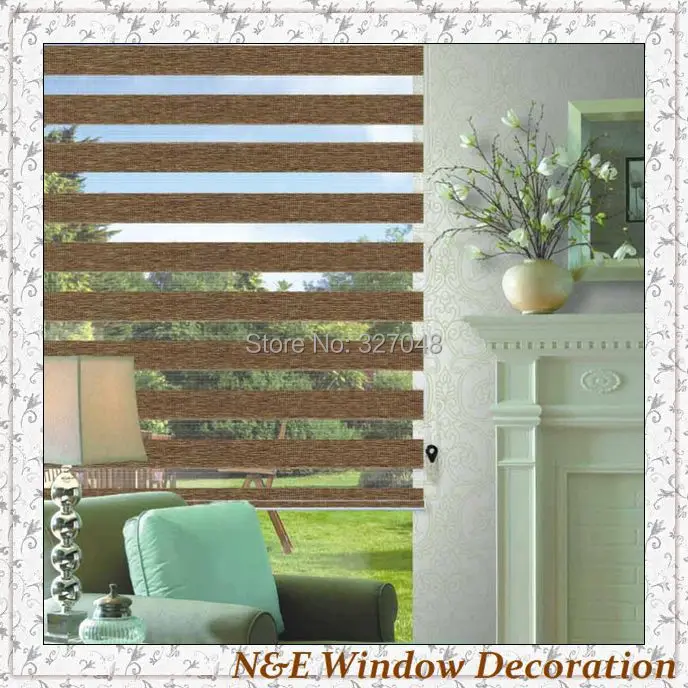 

Free shipping 100% polyester blackout simple curtain design window blinds and zebra rooler blinds for living room