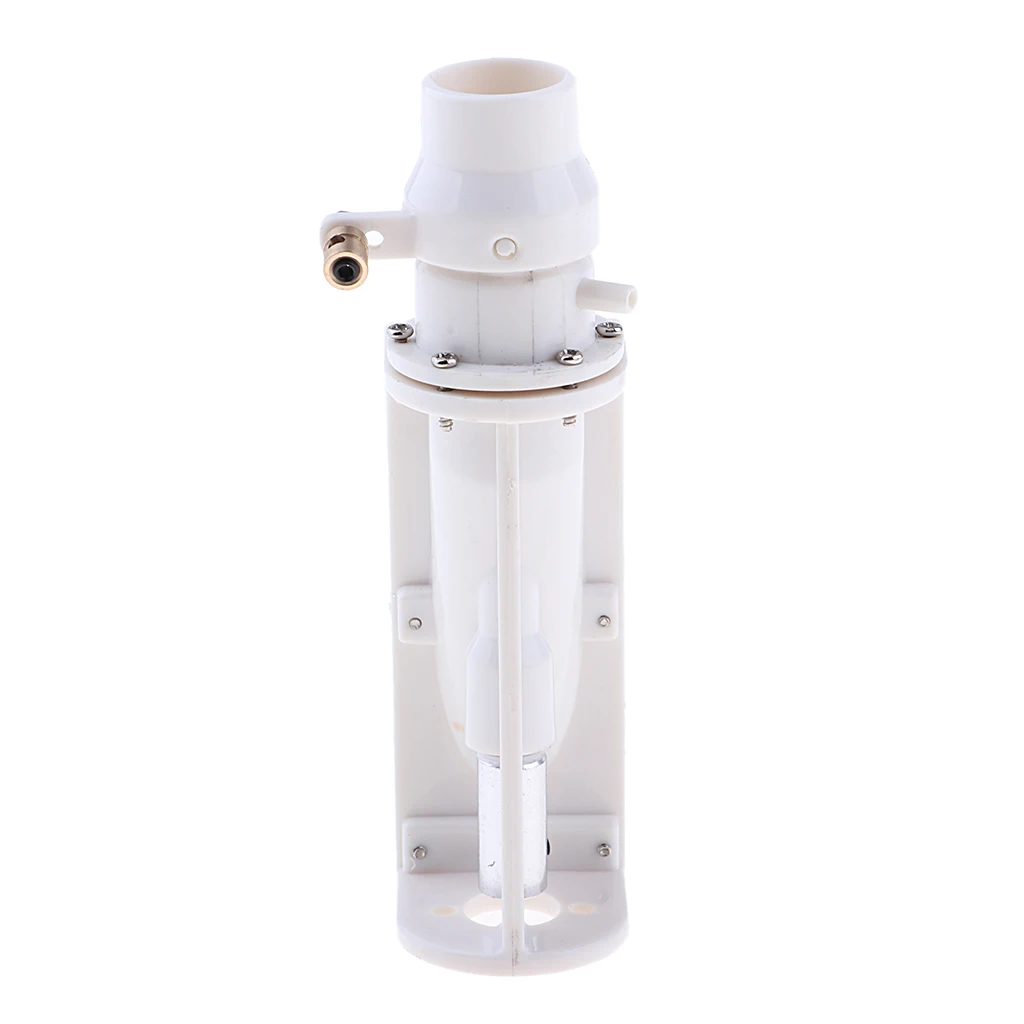 16mm Waterjet Pump Spray Water Thruster Water Jet Servo Pump for DIY RC Jet/Fishing Boat Replacement White