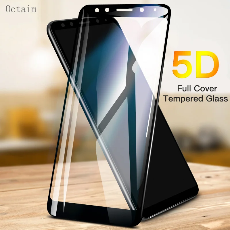 Закаленное стекло для Redmi Note 5 Полное покрытие 5D Защитная пленка экрана Xiaomi Pocophone F1