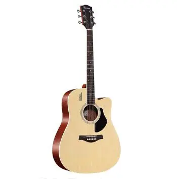 

Lusen Rosen acoustic guitar beginner musical instrument single board guitar 40 inch 41 inch G12 41 inch wood color [single board