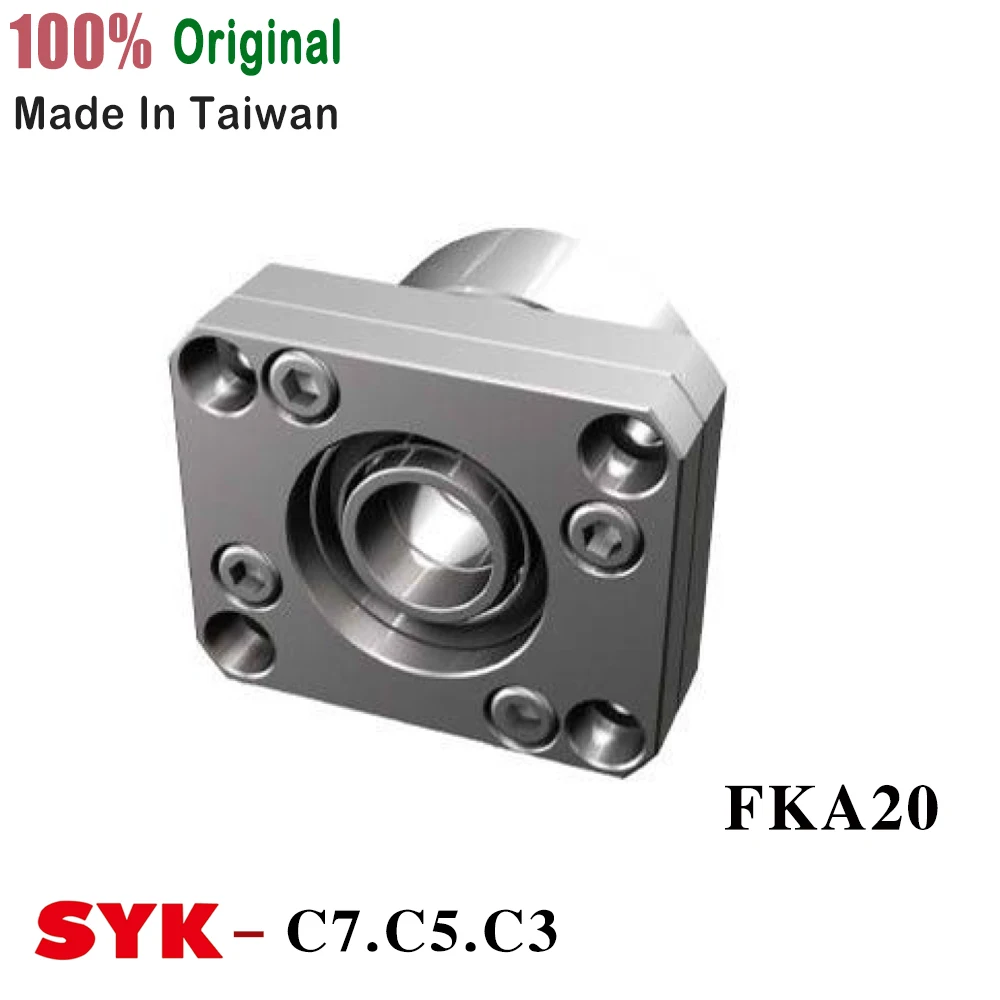 

Ballscrew Support Unit Fixed-side FKA20 to match with MBA20 motor bracket