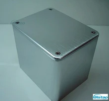 Transformer Cover 130X100X116 Brushed Whole Aluminum Power Transformer Covers for Tube amplifier HIFI Audio DIY Free Shipping