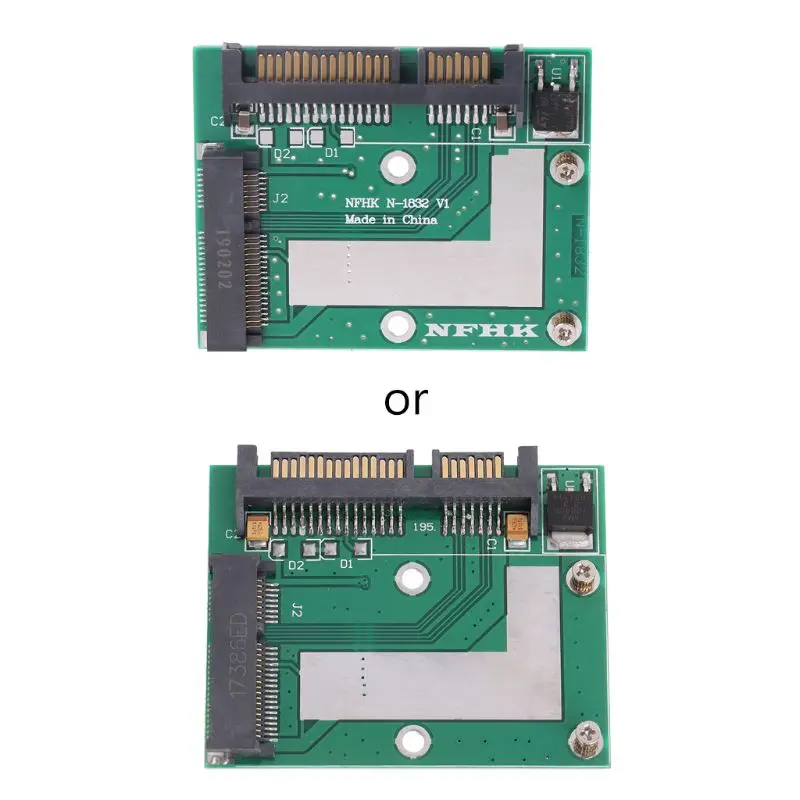 Mini PCI E mSATA SSD до 2 5 &quotSATA 6 0 GPS адаптер конвертер плата модуля карты|Платы расширения|