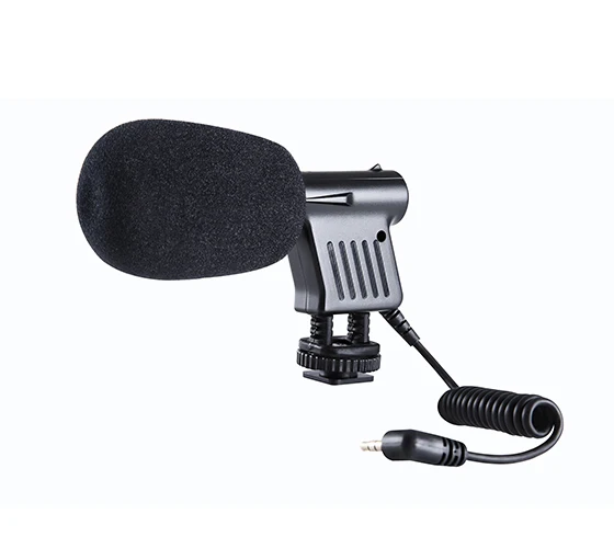 BOYA BY-VM01 направленный конденсаторный микрофон для интервью профессиональный телефон видео микрофоны для DSLR видеокамера-Регистратор Mic