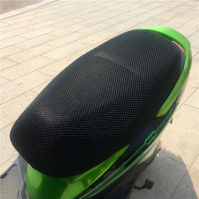 Водонепроницаемый дышащий летний 3D сетчатый Мотоцикл мопед мотоцикл Скутер чехлы для сидений подушки противоскользящие