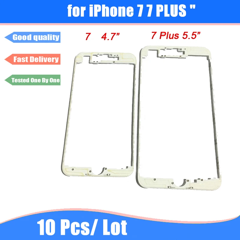 bilder für 10 teile/los Schwarz/Weiß Vorderseite LCD Halter Mittleren Frame Lünette Chassis mit Heißkleber für iPhone 7 und 7 Plus Gehäuse teile bilder für 10 teile/los Schwarz/Weiß Vorderseite LCD Halter Mittleren Frame Lünette Chassis mit Heißkleber für iPhone 7 und 7 Plus Gehäuse teile
