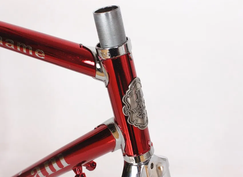 Excellent Reynolds frame chrome-molybdenum steel disc frame trekking bike road bike  Vintage bike frame Customize frame 9 Excellent Reynolds frame chrome-molybdenum steel disc frame trekking bike road bike  Vintage bike frame Customize frame 9