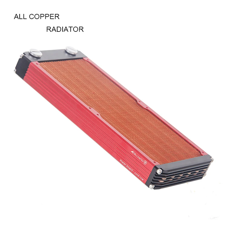 

HanJiang HJ-SRQ, 120/240/360mm Copper Radiators, 30mm Thickness Water Cooling Radiators, For 120mm Fans