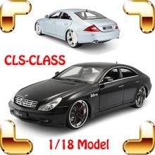 Regalo di nuovo anno maisto cls-class 1/18 metallic auto di lusso regalo per un amico decorazione della casa giocattoli collezione di auto apribile design