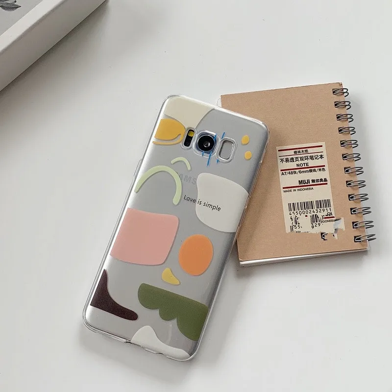 DCHZIUAN простой чехол для телефона Samsung Galaxy S9 S8 S10 Plus S10E Note 9 8 геометрический