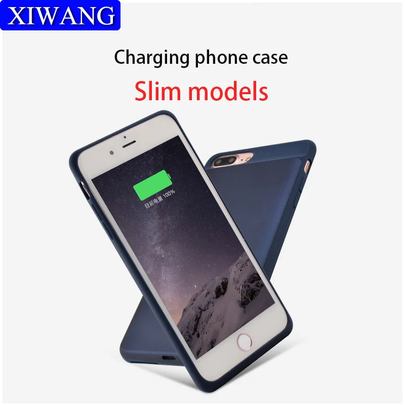 3700mah phone case battery wireless charger protector silicone smartphone cover for apple iphone
