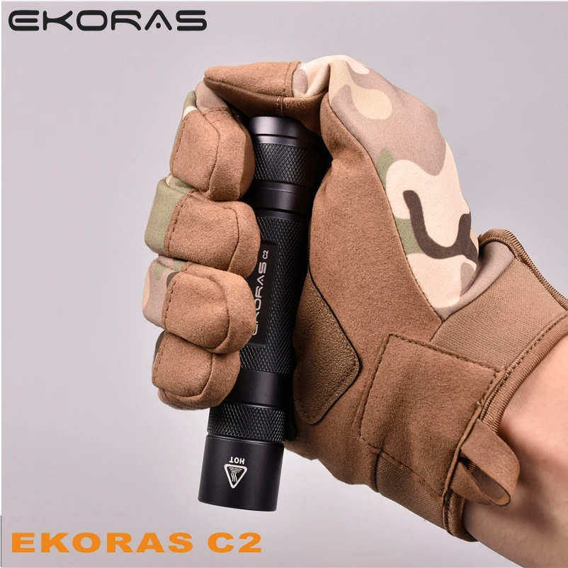 Фонарик для кемпинга Ekoras C2 SST40 5000 лм 6500K 18650 K|Фонарики и осветительные приборы| |