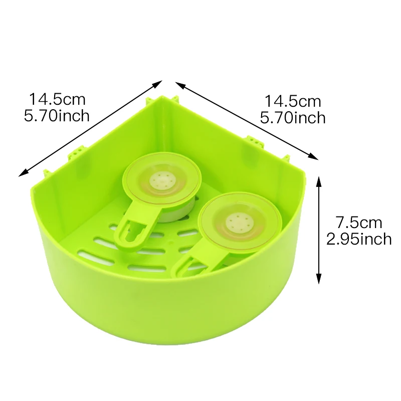 DINIWELL البلاستيك شفط الجوف جدار شنقا الزاوية الحمام التخزين المنظم رفوف فرشاة الأسنان والكأس حامل