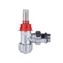 Термостатический клапан радиатора подпольный нагревательный коллектор расходомер регулятор DN15