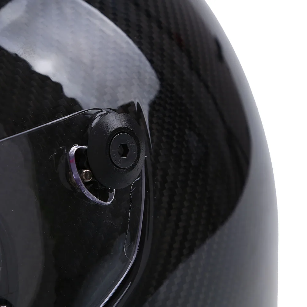 Posbay мотоциклетный шлем из углеродного волокна, прозрачный/дымчатый/серебристый/Золотой/Разноцветный, с полным лицом, Мужские Женские