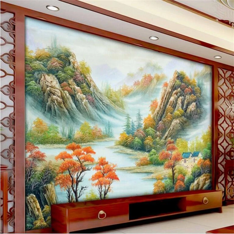 beibehang Large scale custom wallpaper high definition ...