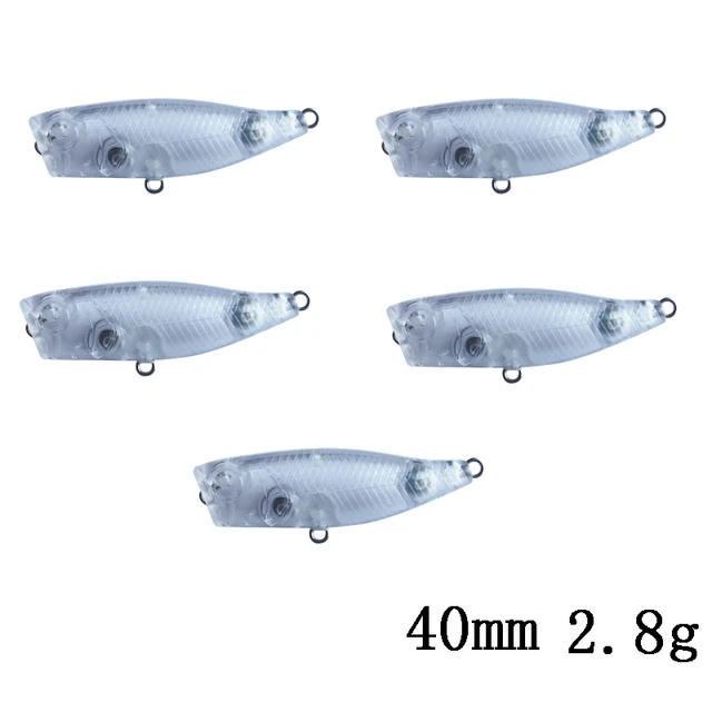 Unpainted Fishing Lure Blanks  Blank Lure Fishing Popper