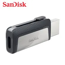 SanDisk type-C USB 3,1 128 ГБ 32 ГБ 64 Гб двойной OTG USB флеш-накопитель SDDDC2 Экстремальный 32 ГБ флеш-накопитель USB флешка Micro USB Flash type C