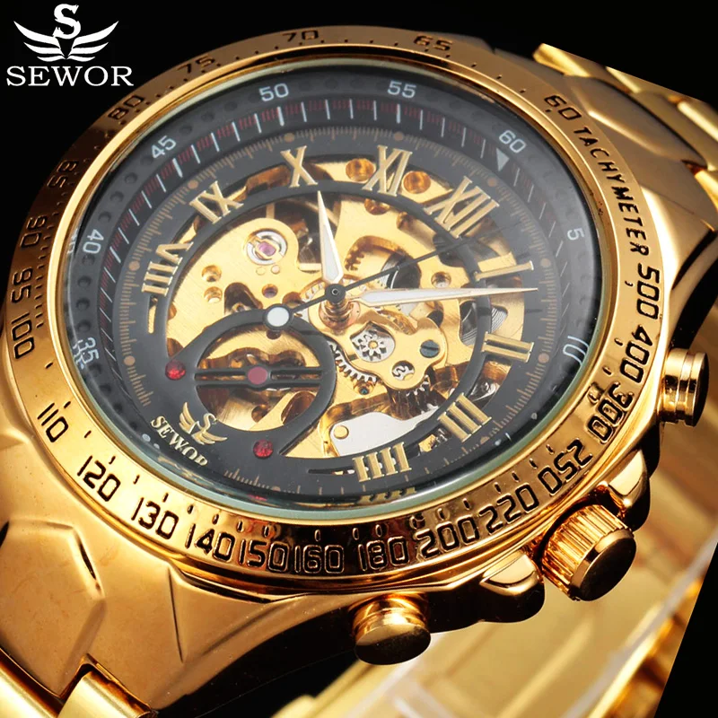 Prix pour 2017 Marque De Luxe SEWOR Militaire Squelette Montre Hommes Sport Mécanique Montres Montre Homme Relogio Masculino Erkek Kol Saati Prix pour 2017 Marque De Luxe SEWOR Militaire Squelette Montre Hommes Sport Mécanique Montres Montre Homme Relogio Masculino Erkek Kol Saati