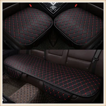 

Universal leather car seat cushion protection pad interior accessories for Hyundai Accent Azera Elantra Solaris Verna Santa