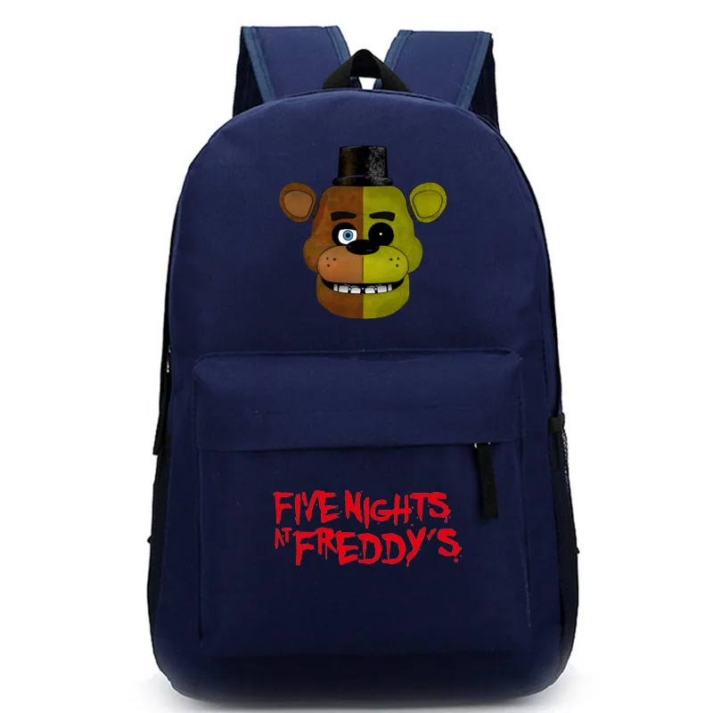 Рюкзак Five Nights at Freddy, школьные рюкзаки для подростков, сумка для ноутбука, сумки для книг, женские и мужские повседневные дорожные сумки - Цвет: O