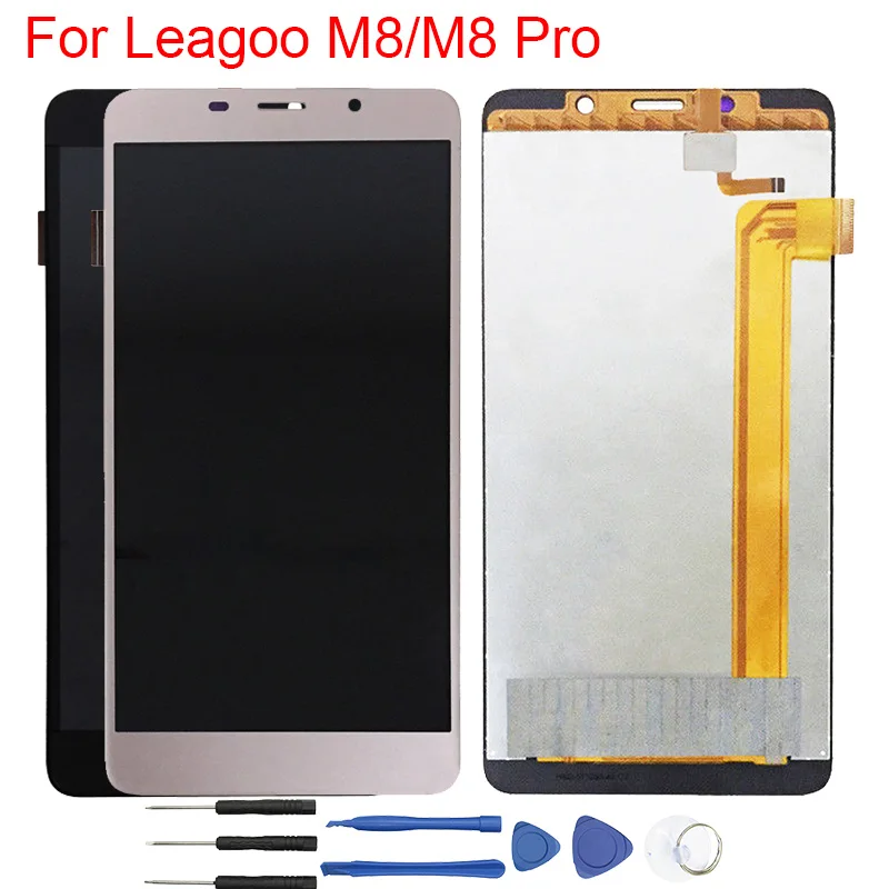 

Original LCD Display For Leagoo M8 LCD Screen Leagoo M8 Pro Display LCD Touch Screen Assembly Replacement Display Parts