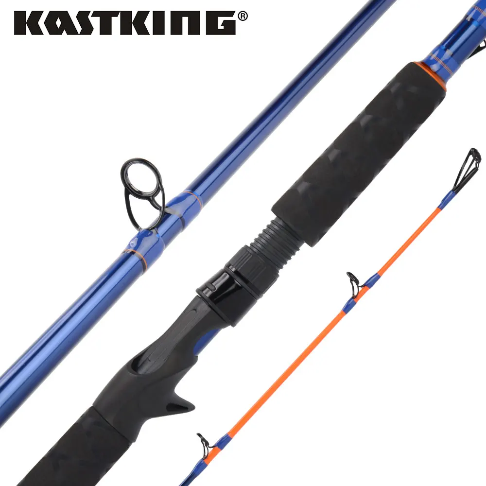 

KastKing 3 Pieces Kasnake Casting Fishing Rod for Snakehead in Fresh Water with 24+30 Ton Carbon Fast Action Soft EVA Handle