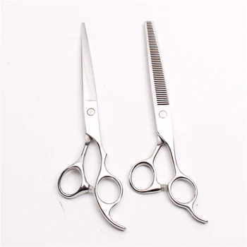 

7.5" 21cm JP Stainless Silver Thinning Scissors Cutting Scissors Grooming-for-dog Styling Tool Pets Hair Clipping Scissors C1106