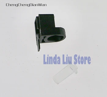 

ChengChengDianWan 5sets/lot For 3DS XL LL Replacement Middle Hinge Part Shell Housing LED Lock Light parts