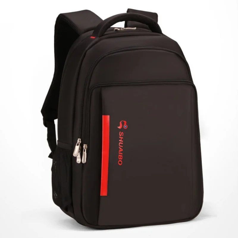 

16 Inch Men Waterproof Polyester Laptop Backpack Teenage Boys Business Travel Bag Mochila Notebook Computer Bags School Rucksack