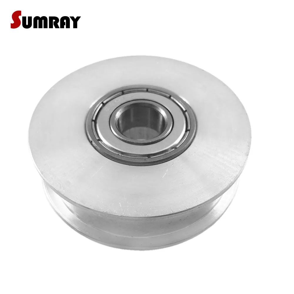 Ременной шкив SUMRAY 60T GT2 без зубцов зубчатый отверстие 5/6/8/10/12/15 мм Пассивный