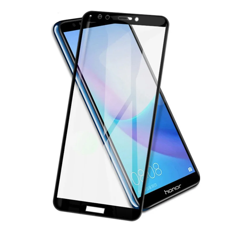 Защитное стекло закаленное 9D для Huawei honor 7A 7C Pro|Защитные стёкла и плёнки| |