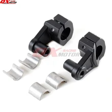 Универсальный руль мотоцикла стояки регулируемые 22 мм 28 мм жир бар зажимы универсальные для Honda Kawasaki Ducati Yamaha