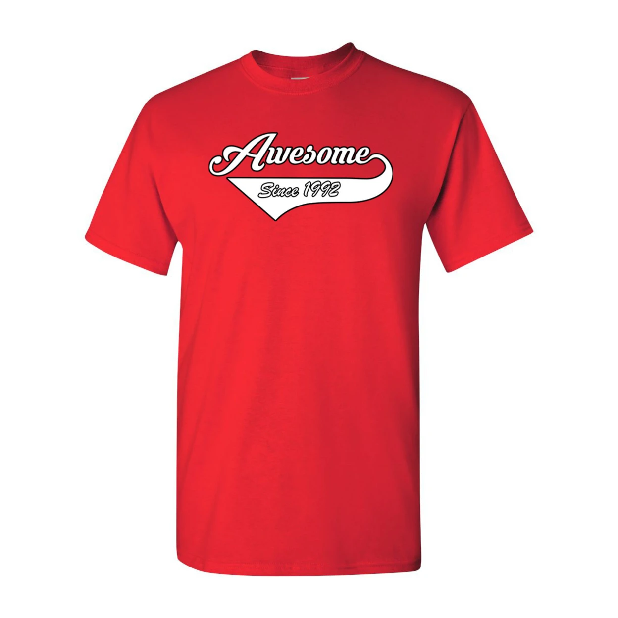 Awesome Since 1992 With Tail Gift Novelty DT Adult T-Shirt Tee 2277 (3)