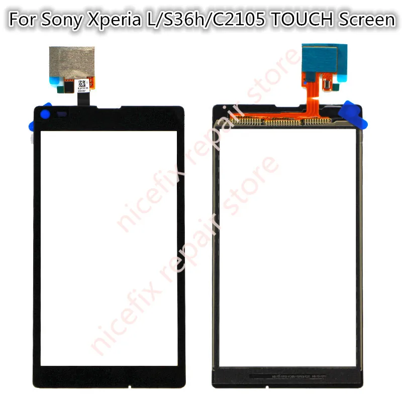 Высокое качество 4 3 &quotдля Sony Xperia L S36H C2105 C2104 сенсорный экран дигитайзер Датчик