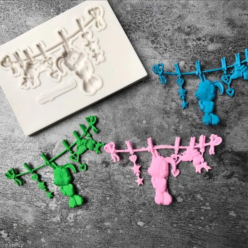 

New Fairies, baby toys Shape Manual epoxy silicone mold, resin clay modeling tool DIY D036*-D074*-K108