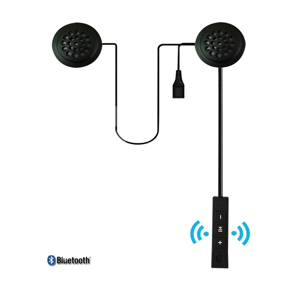 Мотоциклетный шлем Bluetooth беспроводные наушники с микрофоном для телефона
