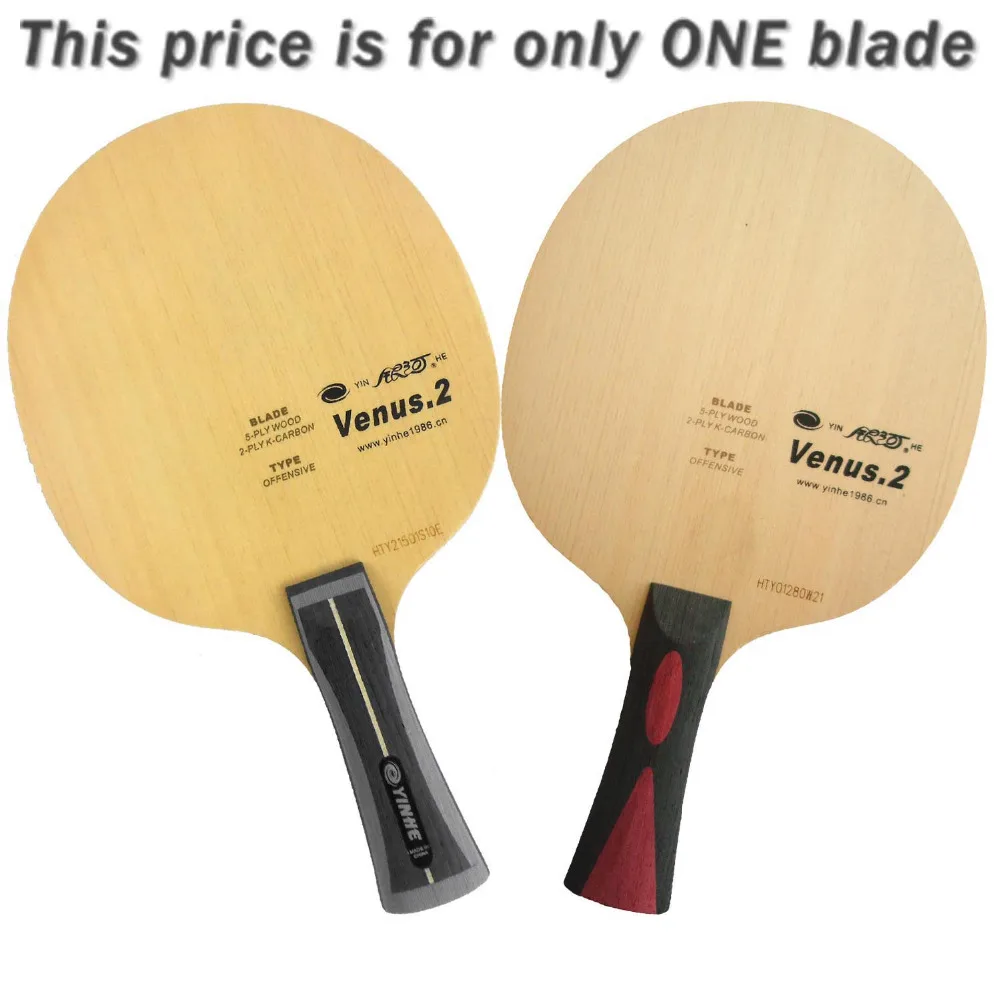 Galaxy Milky Way Yinhe V-2 Venus.2 Attack+Loop OFF Table Tennis Blade for PingPong Racket