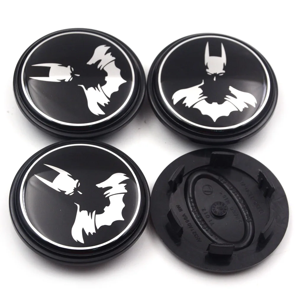 

Gzhengtong 63mm Batman Black Alloy Logo Auto Wheel Center Badge For Range Rover Car Wheel Hubs Caps Emblem