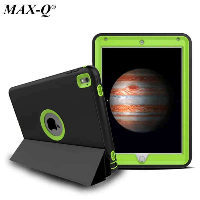 

MAX-Q For iPad Pro 9.7 Inch Case Impact Heavy Duty Full Protective Case w/ Auto Wake/Sleep Hybrid Hard Cover For Apple iPad Pro