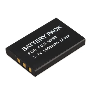 

1pc 1400mAh NP-60 NP60 Rechargeable Camera Battery For FUJIFILM FUJI NP60 for FinePix M603 F601 F410 F401 F50i Zoom Battery